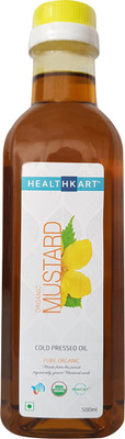

Healthkart HNUT10575-02 Mustard Oil Plastic Bottle(500 ml)