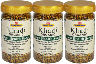 

Khadi Sunflower Seeds(125, Pack of 3)