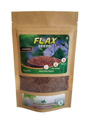 

wonderelements Brown Flax Seeds(150 g)