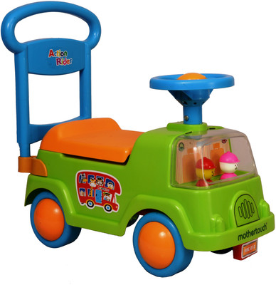 

Mothertouch Action Rider Jeep Non Battery Operated Ride On(Green)