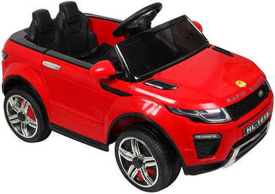 

Baybee Rapid Racer- Range R-Over Battery Operated Car with Dual Battery, Dual Motor and Pull Along Trolley with FM Radio, USB, SD Card, AUX System and Parental Remote Control Car Battery Operated Ride On(Orange), Orrange