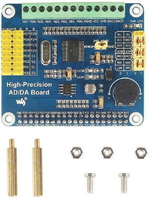 

REES52 RS1001 RASPBERRY PI HIGH PRECISION AD/DA EXPANSION BOARD Electronic Components Electronic Hobby Kit