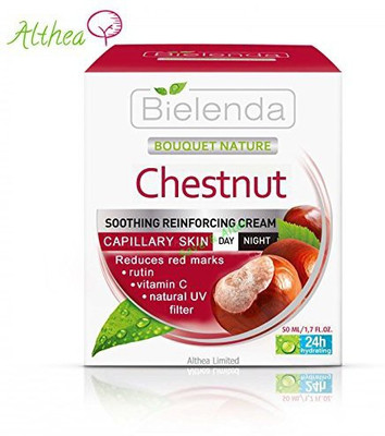 

Bielenda Bouquet Nature Chestnut Capillary Repair Day/Night Cream For Couperose Skin(50 ml)