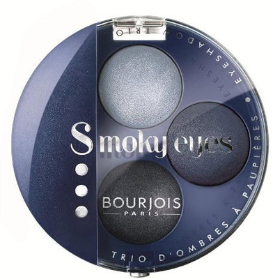 

Bourjois Smoky Eyes Trio Eyeshadow No.11 Bleu Jean 4.26 g(Multicolor)