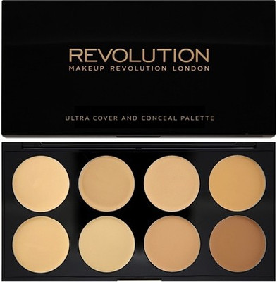 

Makeup Revolution Ultra Cover and Palette Concealer(Light Medium, 10 g)