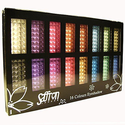 

Saffron 16 Colour Powder Shimmer Eyeshadow Palette 99.8 g(Multicolor)