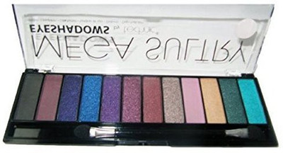 

Technic Mega Sultry Eyeshadow Palette Of 12 Colours 39.69 g(Multicolor)