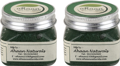 

ahaan naturals French Green Clay Face Mask Oily Skin and Acne- 75 Gram Each, Pack of 2(75 g)