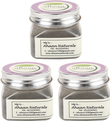 

ahaan naturals Detox Face Pack Oily & Combination Skin- 75 Gram Each, Pack of 3(75 g)