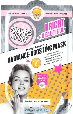 

Soap & Glory Bright + Beautiful Party Recovery Radiance-Boosting Mask 29g(29 g)