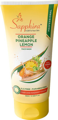 

Sapphira Orange-Pineapple-Lemon Face Wash(60 ml)