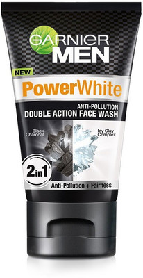 

Garnier Men Power White Double Clean Face Wash(100 g)