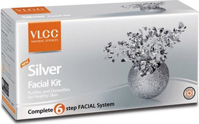 

VLCC Silver Facial Kit (Purifies and Detoxifies) 60 g
