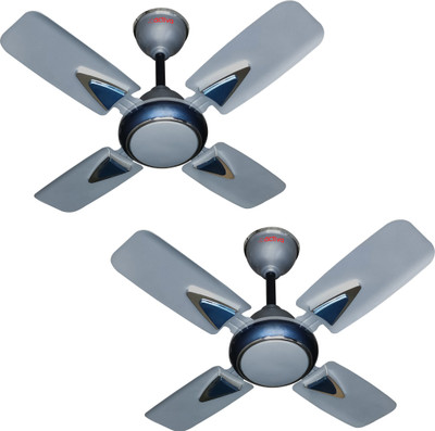 

ACTIVA GALAXY-1 4 Blade Ceiling Fan(SILVER BLUE, Pack of 1)
