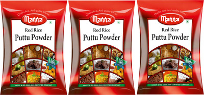 

Manna Puttu Powder Red(500 g, Pack of 3)
