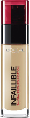 

L'Oreal Paris Infallible 24H Liquid, 30 ml Foundation(Golden Sand 200, 30 ml)