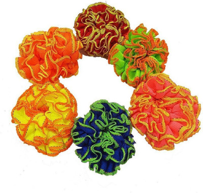 

INAAYA Hair Accessories Elastic Rubber Bands ,Multi Color, 6Pcs Hair Accessory Set(Multicolor)