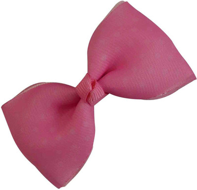 

Sarah Dark Pink Single Bow Clip with Light Polka Dots for Girls Hair Clip(Pink)