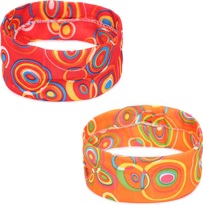 

SVAZ Abstract Fabric Hair Band Headwrap Hair accessories for Women and Girls Head Band(Multicolor)