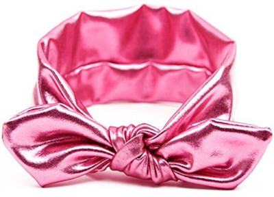 

Smartcraft Baby Knot Bow Headband -Hot Pink Head Band(Pink)