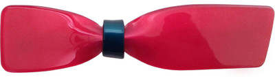 

Shreya Collection Pink Colour Bow Style Shiny Hair Ponytail Barrette Clutcher Clip Alligator Buckle - 10048.1 Hair Clip(Pink)