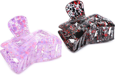 

SVAZ Hair claw / Hair clutcher / Hair accessories for Women and Girls Set of 2 Hair Claw(Multicolor)
