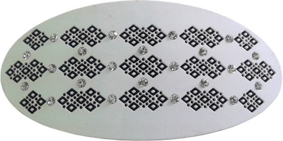 

Shreya Collection Black & White Hair Ponytail Barrette Clutcher Clip Alligator Buckle - 10066.1 Hair Clip(Black, White)