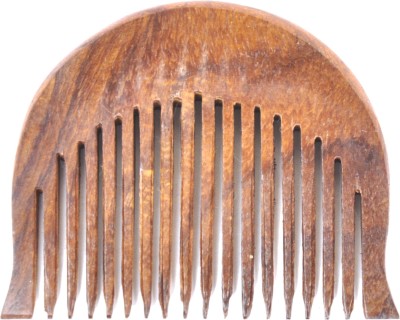 Bismaadh SMALL BROWN WOODEN BEARD COMB