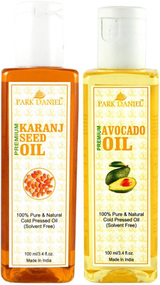 

Park Daniel Premium Karanj oil and Avocado oil combo of 2 bottles of 100 ml (200ml) Hair Oil(200 ml)