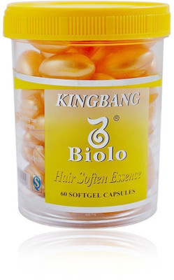 

Tripti Collections KINGBANG VITAMIN E ANIMATE HAIR SOFTEN ESSENCE HAIR SOFTGEL CAPSULE 60 x 1.6G(96 g)