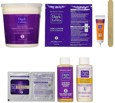 

Softsheen Carson Carson Dark and Lovely Healthy-Gloss 5 Shea Moisture No-Lye Relaxer - Color-Treated(454 g)
