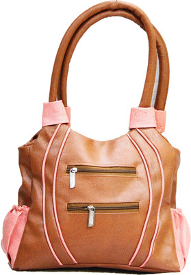 

The Design Junction Hand-held Bag(Brown)