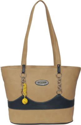 

Alliya Purse Shoulder Bag(Beige, Black)