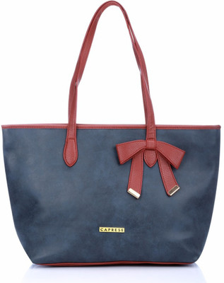 

Caprese Hand-held Bag(Blue, Brown)