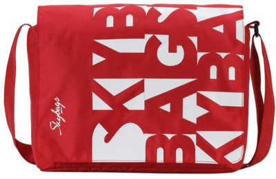 

Skybags Messenger Bag(Red, White)