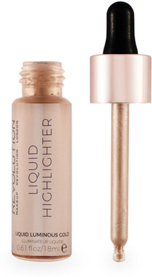 

Makeup Revolution Liquid Highlighter Liquid Highlighter(Luminous Gold)