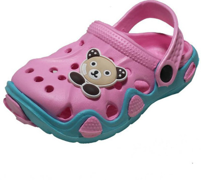 

IndusBay Boys Sling Back Clogs(Pink