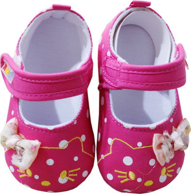 

Toys Factory Girls Velcro Flats(Pink, Dark pink