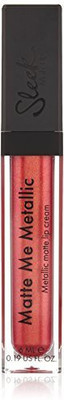 

Sleek MakeUp Metallic Matte Me, Molten Topaz,(6 ml, Red)