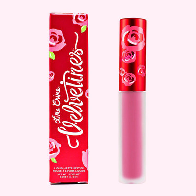 

Lime Crime Velvetines Matte Liquid Lipstick Polly(pink)