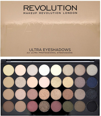 

Makeup Revolution 32 Eyeshadow Palettes Flawless(Pack of 32)