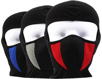 

PE Bike Riding Anti Pollution Dust Sun Protecion Full Face Cover Set Of 3 LLK Mask and Respirator
