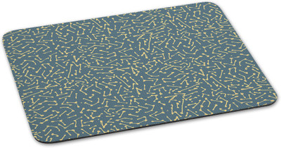 

100yellow Abstract Printed Waterproof Coating Gaming Mouse Pads For Gaming (Blue) Mousepad(Multicolor)