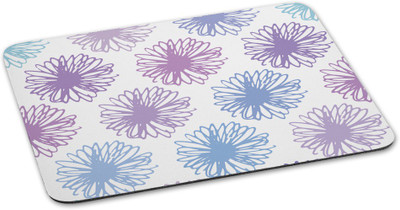 

100yellow Mousepad Floral Printed designer waterproof coating mouse pad for laptop Mousepad(Multicolor)