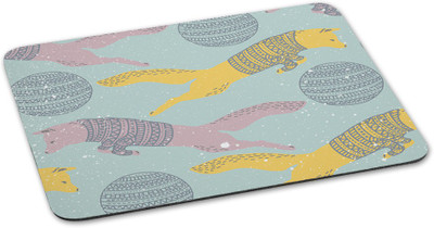 

100yellow Mouse pads Animal Printed waterproof coating Gaming mouse pads for computer Mousepad(Multicolor)