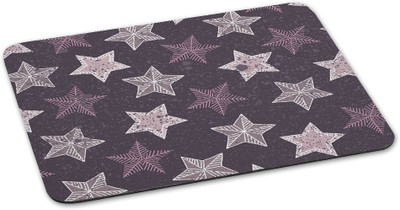 

100yellow Mouse pads Star Printed designer waterproof coating Gaming mouse pads for pc gaming Mousepad(Multicolor)