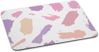 

100yellow Mouse pad printed Designer Waterproof Coating mousepad for laptop-Pink & Purple Mousepad(Multicolor)