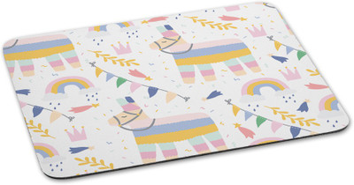 

100yellow Mouse pad Animal Design printed Waterproof Coating mousepad for Gaming Mousepad(Multicolor)