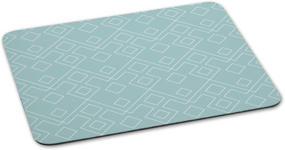 

100yellow Square Theme printed designer waterproof coating mousepad for Computer- Green Mousepad(Multicolor)