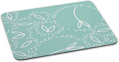 

100yellow Mouse Pads Leaf Theme printed designer waterproof coating mousepad for Computer- Green Mousepad(Multicolor)